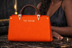 Ve Noir Hand Bag Orange D