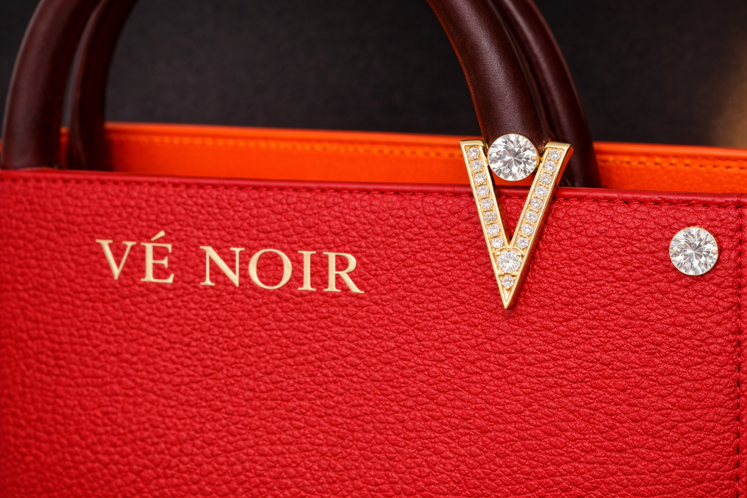 VÉ NOIR Handbag — Signature Collection Model: RM14KLAB - Image 3