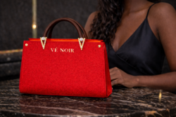 VÉ NOIR Handbag — Signature Collection Model: RM-Gold-Lab-Diamonds
